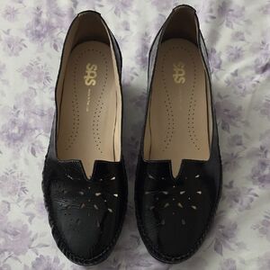 SAS Women's Elegant Black Flats